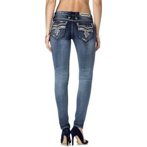 Rock revival skinny jeans Xia NWOT sz 27 $179